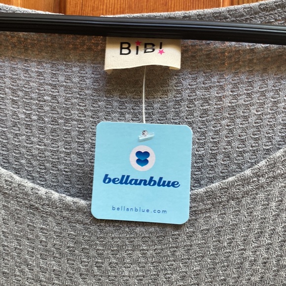 BellanBlue Waffle weave color block shades black, gray and white. NWT / Size Lg. - Picture 5 of 12